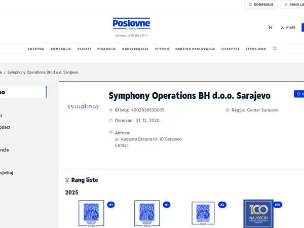 Poslovne Novine | Business News, CRM & Company Database 