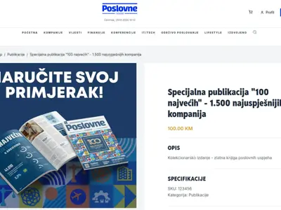 Poslovne Novine | Business News, CRM & Company Database  Gallery Image