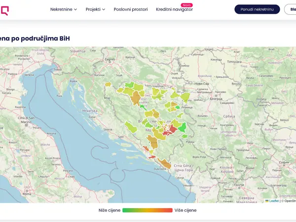 Metriq.ba - Intelligent Real Estate Valuation Platform
